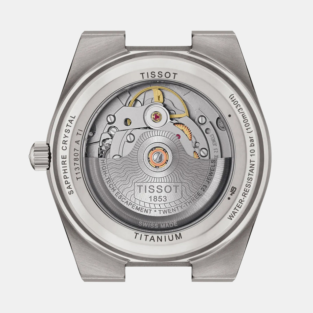 PRX Men Automatic Blue Dial Analog Titanium Watch T1378074404100