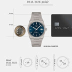 PRX Men Automatic Blue Dial Analog Titanium Watch T1378074404100