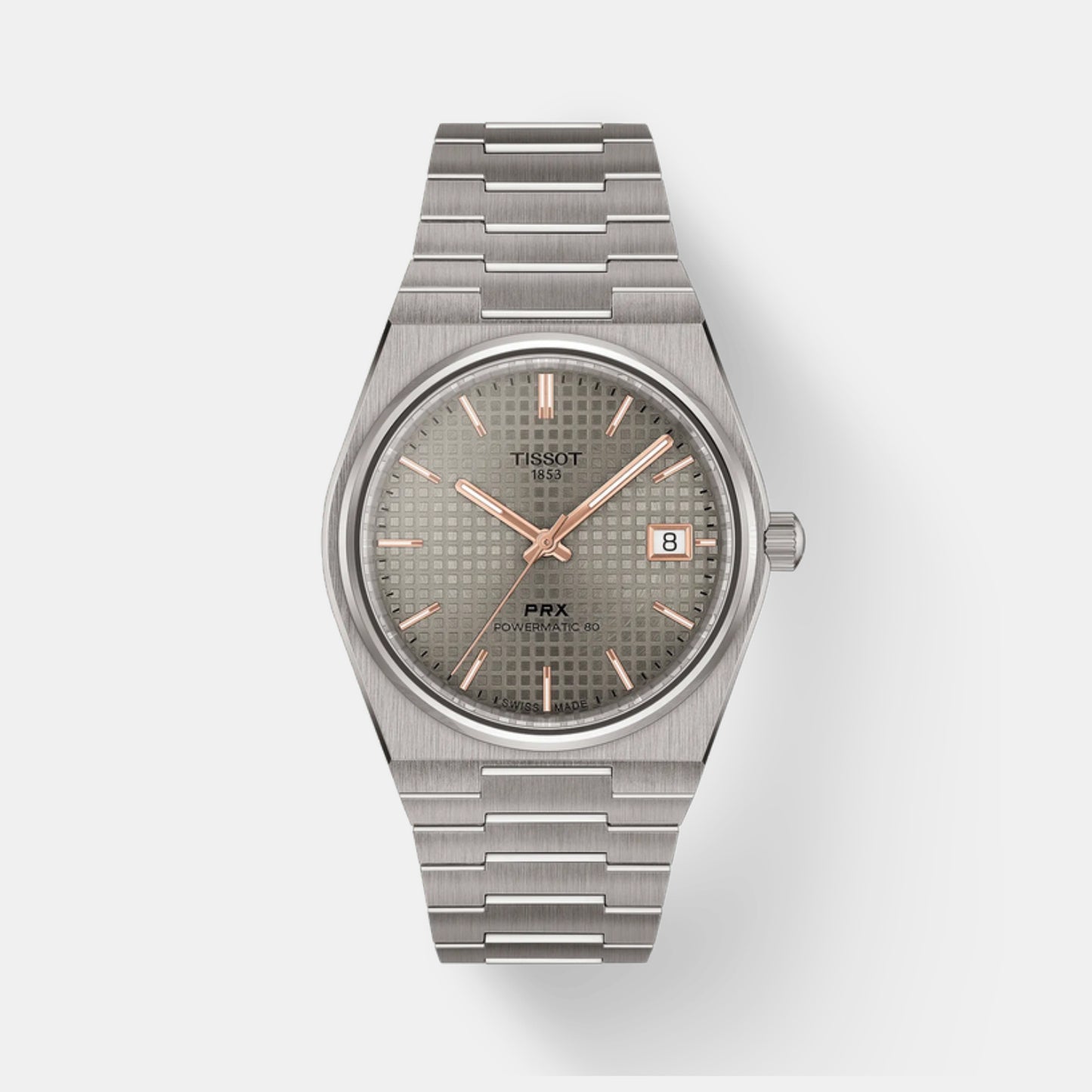 PRX Unisex Automatic Anthracite Dial Analog Titanium Watch T1378074406100