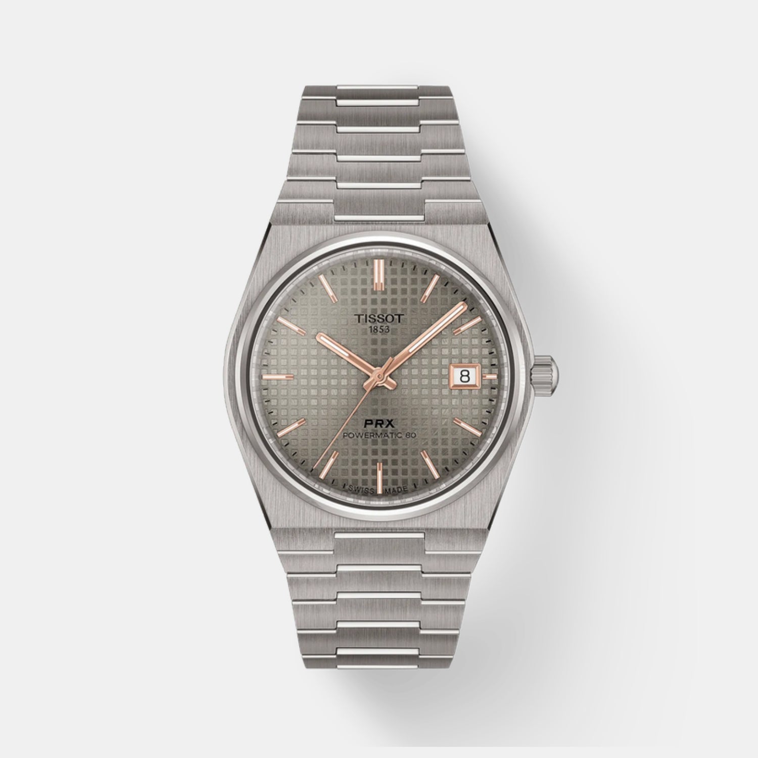 PRX Unisex Automatic Anthracite Dial Analog Titanium Watch T1378074406100