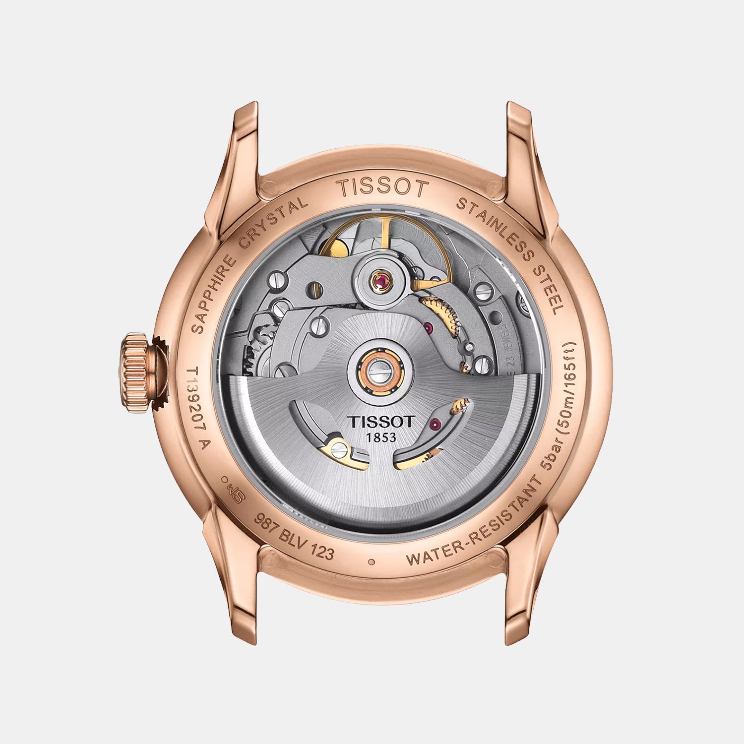 Chemin Des Tourelles Women Automatic Silver Dial Analog Leather Watch T1392073603100