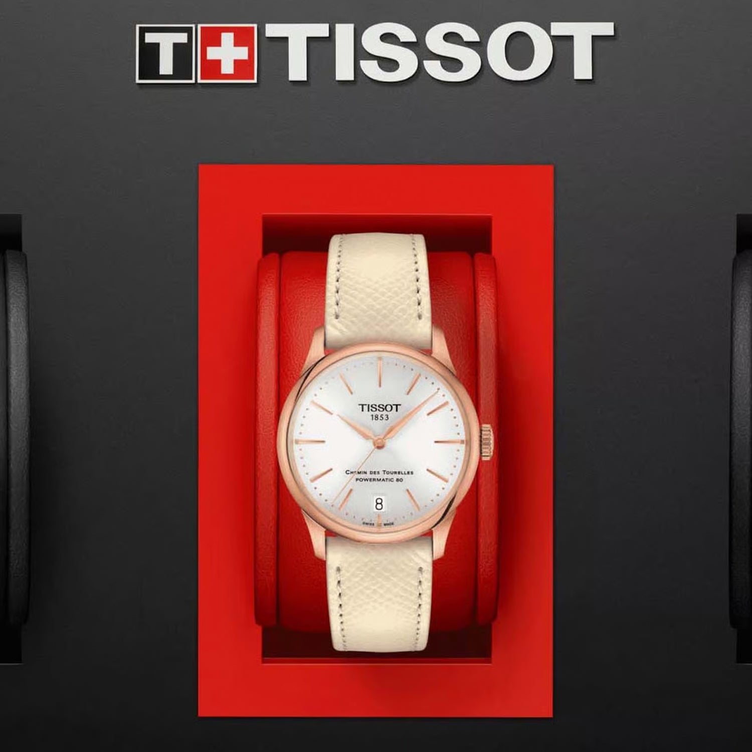 Chemin Des Tourelles Women Automatic Silver Dial Analog Leather Watch T1392073603100