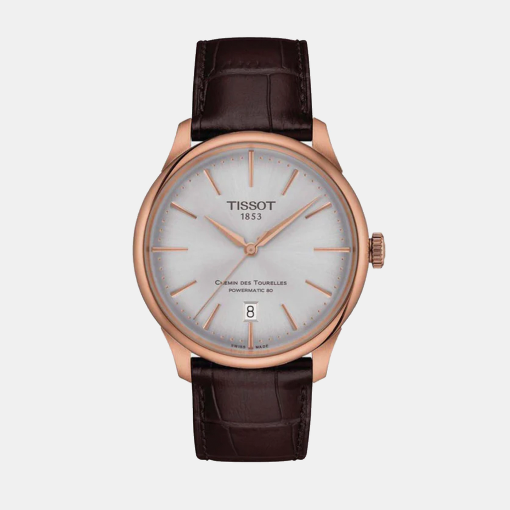 Tissot Round Silver Analog watch