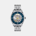 Chemin Des Tourelles Unisex Automatic Blue Dial Analog Stainless Steel Watch T1398361104800