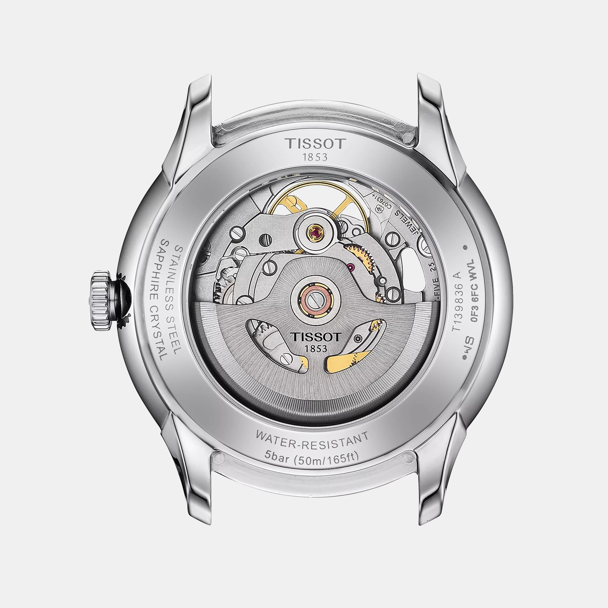 Tissot Unisex Round Ivory watch
