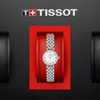 Lovely Women Quartz Mother Of Pearl Dial Analog Stainless Steel Watch T1400091111100