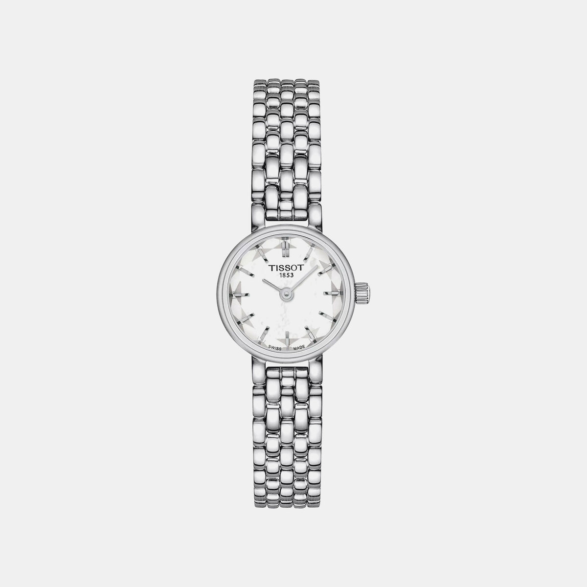 Lovely Women Quartz Mother Of Pearl Dial Analog Stainless Steel Watch T1400091111100