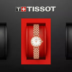 Classic Traditional Women Quartz Mother Of Pearl Dial Analog Stainless Steel Watch T1400093311100