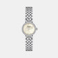 Lovely Women Quartz White Mother Of Pearl Dial Analog Stainless Steel Watch T1400096111600