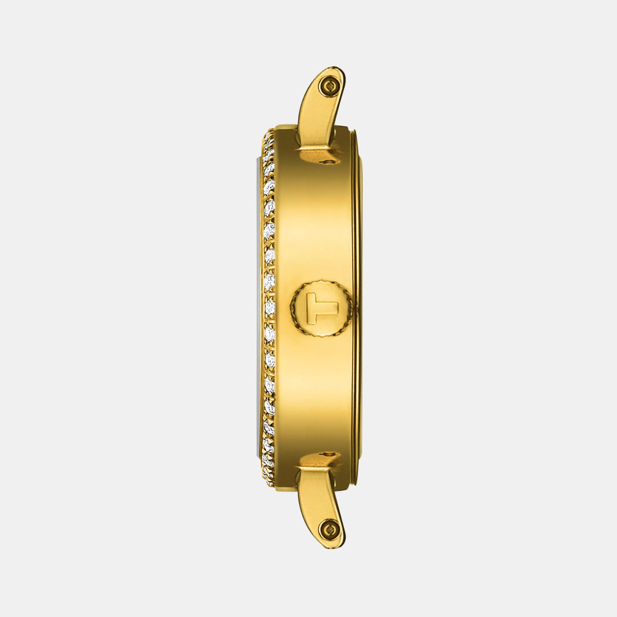 Lovely Women Quartz Champagne Dial Analog Stainless Steel Watch T1400096302600