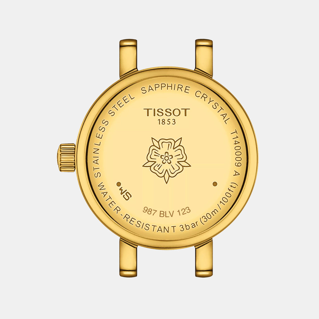 Lovely Women Quartz Champagne Dial Analog Stainless Steel Watch T1400096302600