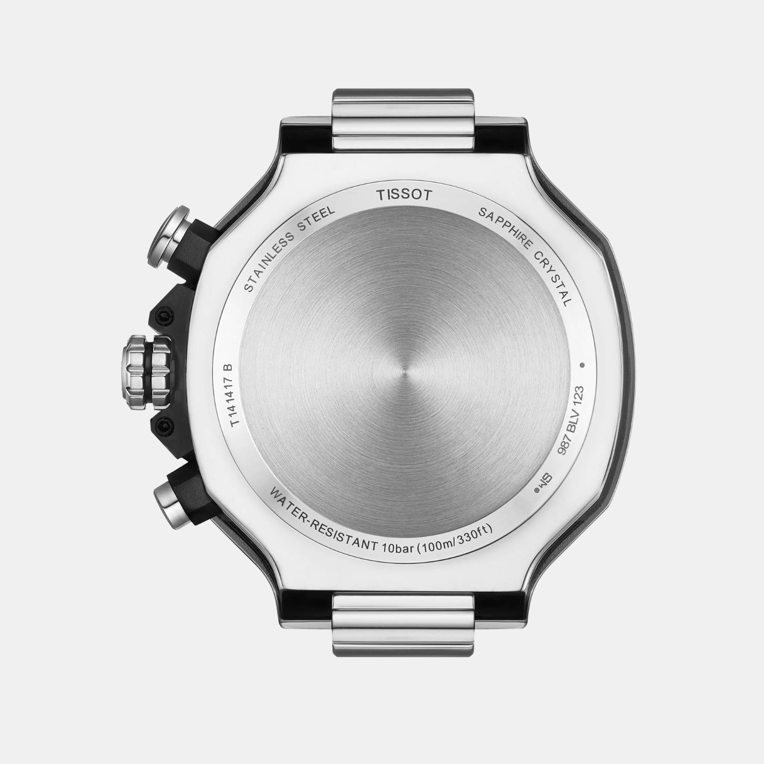 T-Race Men Quartz Silver Dial Chronograph Stainless Steel Watch T1414171103100