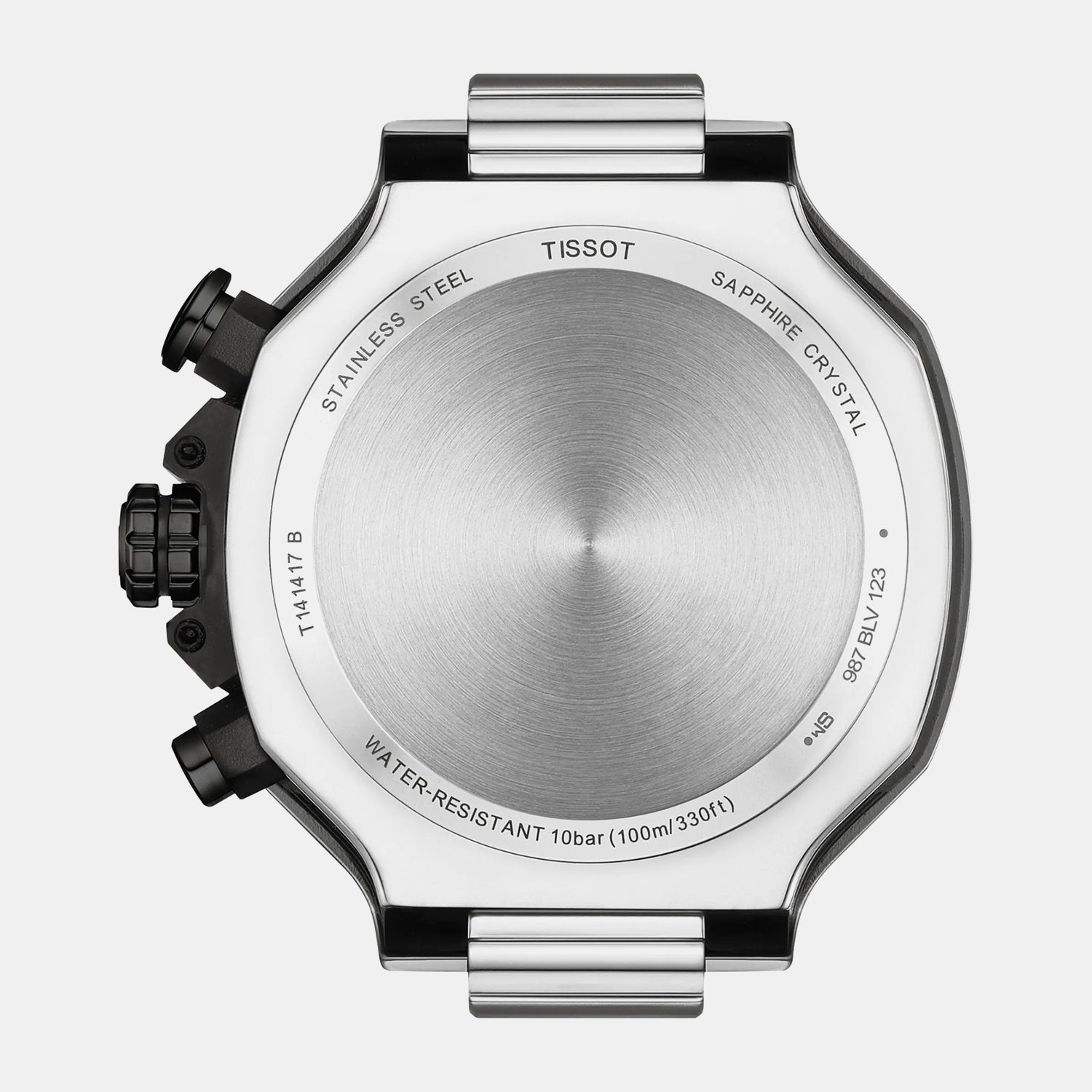 Sport Men Quartz Blue Dial Chronograph Synthetic Watch T1414172704100