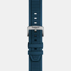 Sport Men Quartz Blue Dial Chronograph Synthetic Watch T1414172704100