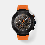 T-Race Men Quartz Black Dial Chronograph Silicone Watch T1414173705102