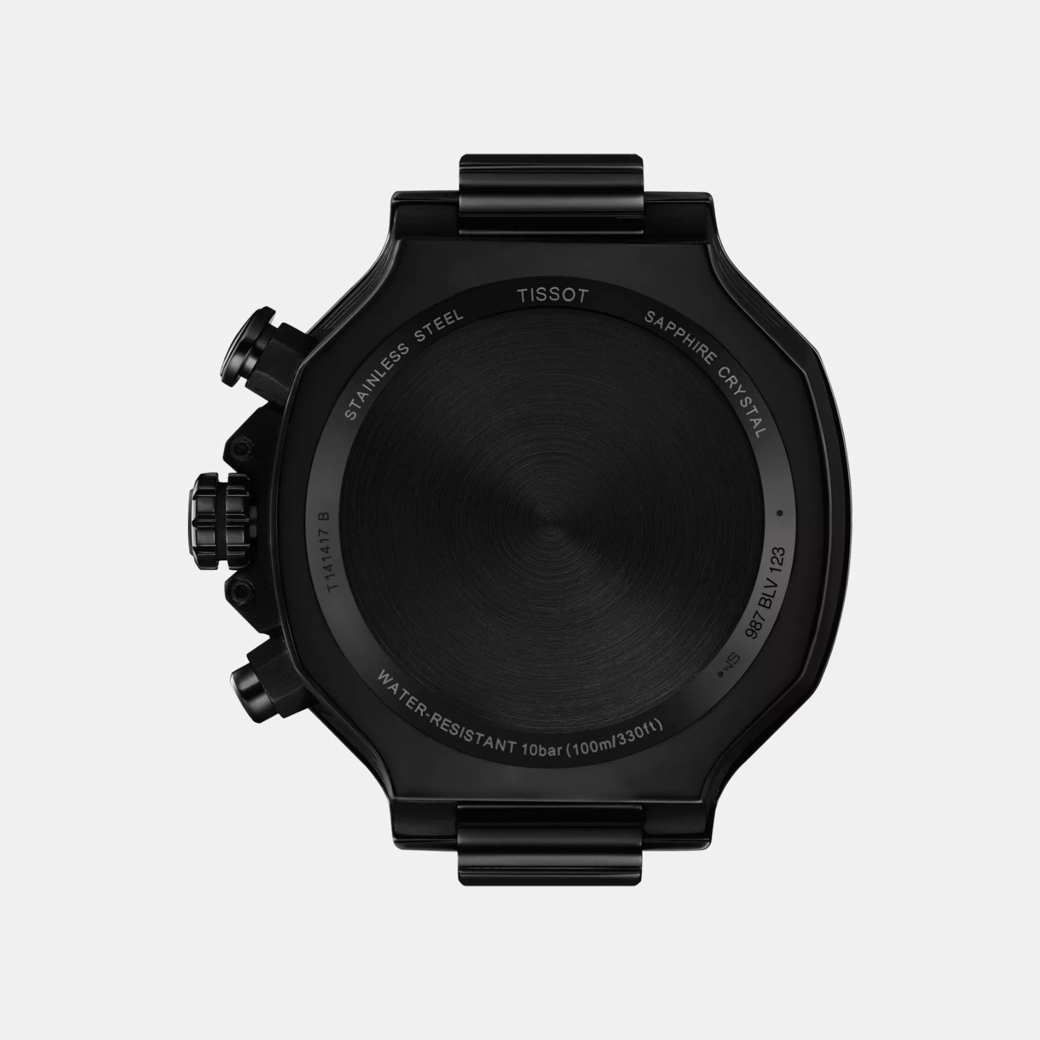 T-Race Men Quartz Dark Grey Dial Chronograph Silicone Watch T1414173706100