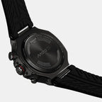 Sport Men Quartz Red Dial Chronograph Silicone Watch T1414173742200