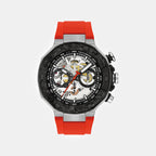 T-race Motogp Men Automatic Black Dial Chronograph Rubber Watch T1414622705100