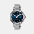 Tissot Round Blue Analog watch