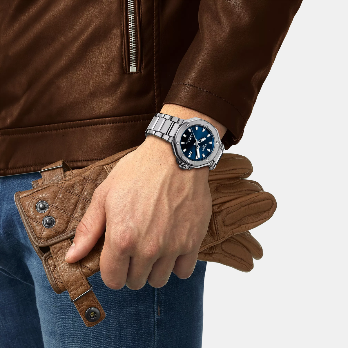 Tissot Stainless Steel Blue watch