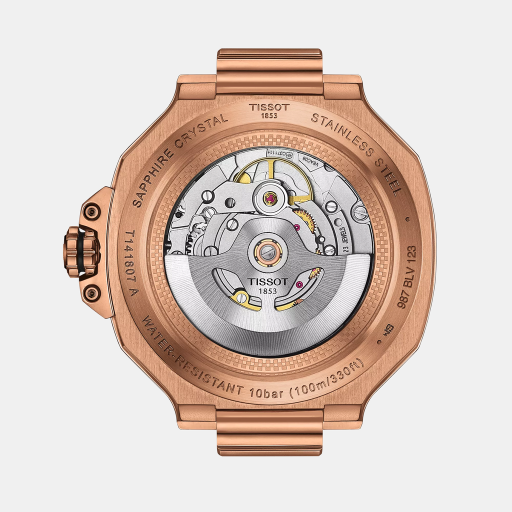 Tissot Men Round Black watch