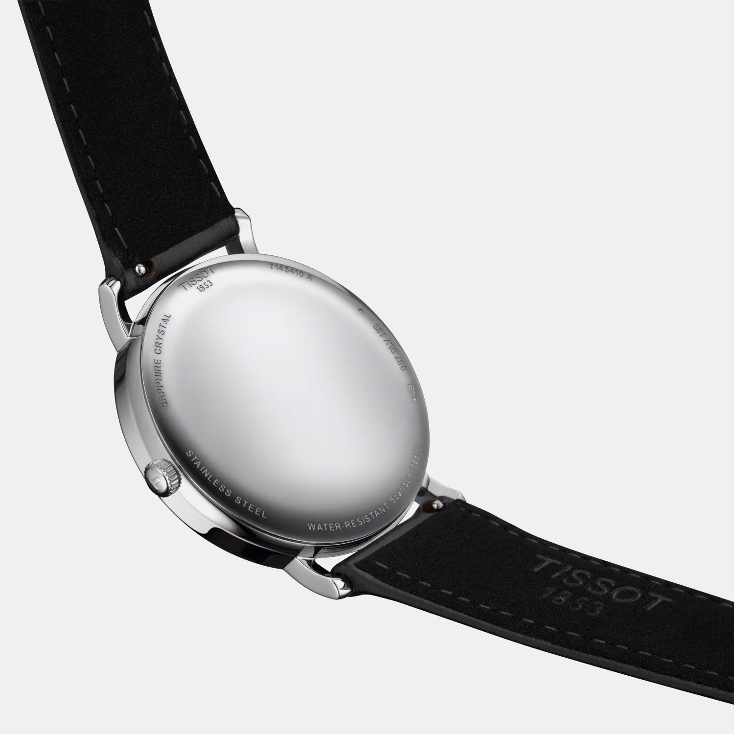 Everytime Men Quartz Blue Dial Analog Leather Watch T1434101604100