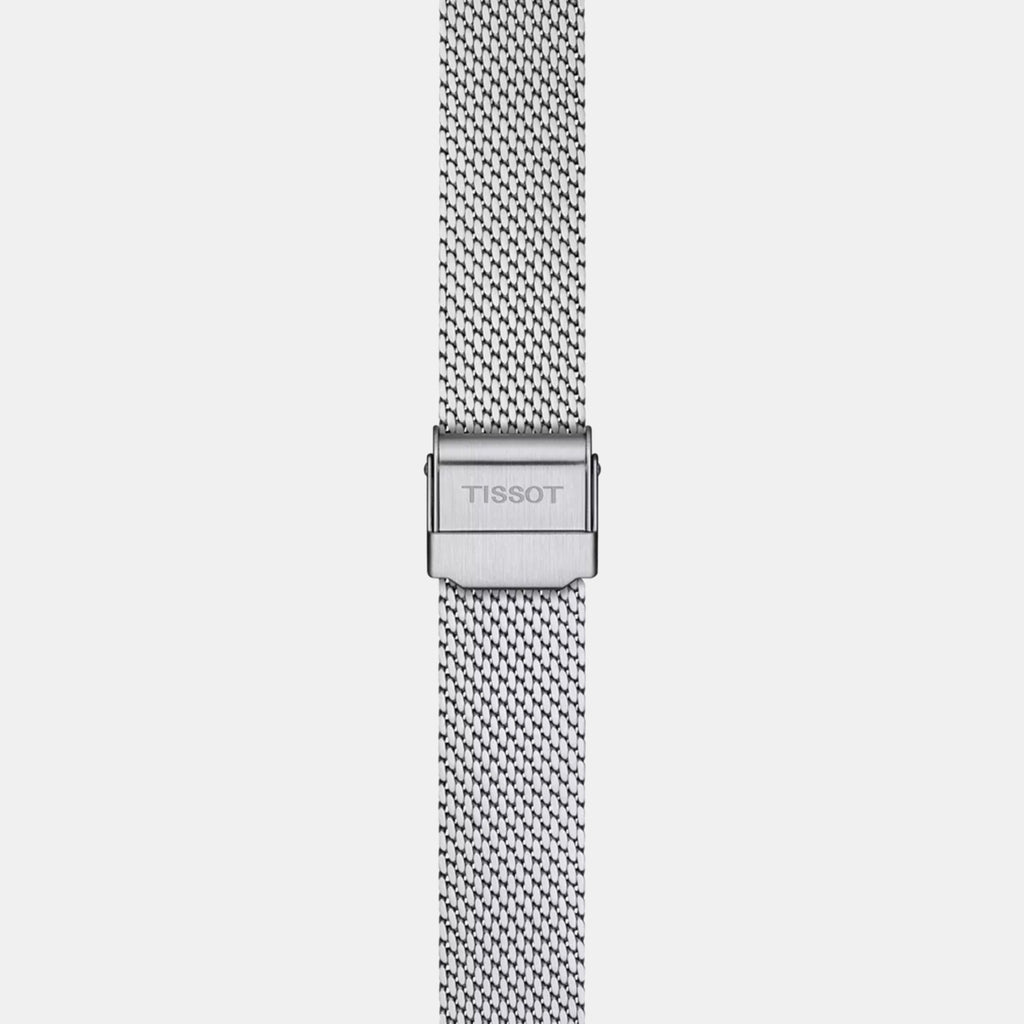 Everytime Women Quartz White Dial Analog Mesh Watch T1432101101100