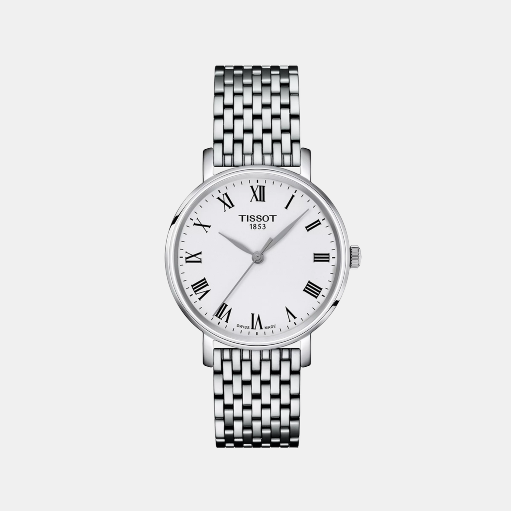 Tissot Round Silver Analog watch