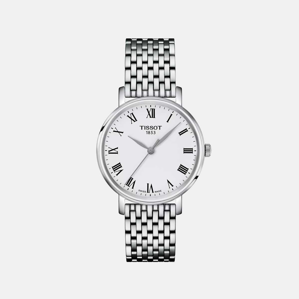 Tissot Round Silver Analog watch