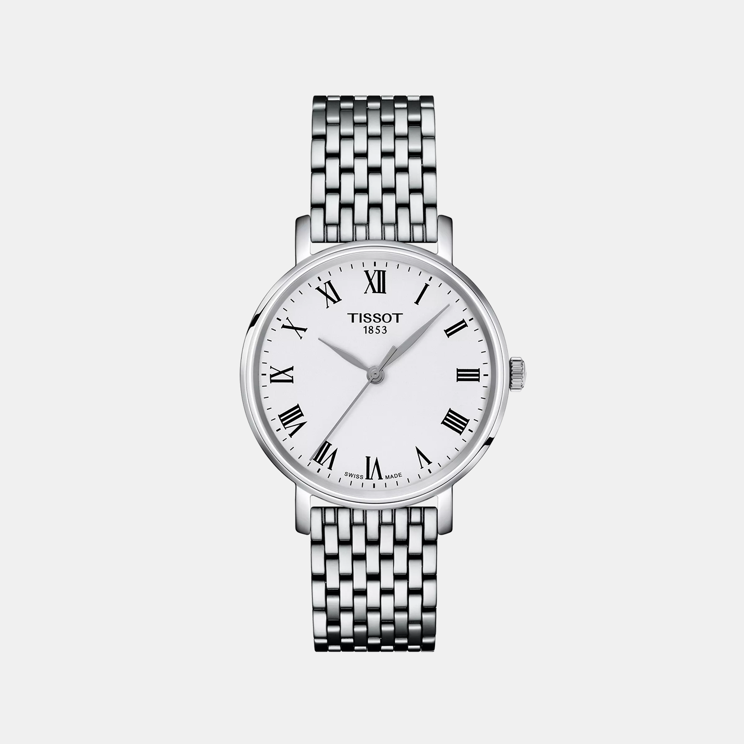 Tissot Round Silver Analog watch