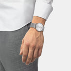 Everytime Men Quartz White Dial Analog Stainless Steel Watch T1434101101100