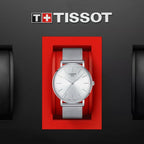 Everytime Men Quartz White Dial Analog Stainless Steel Watch T1434101101100
