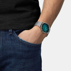 Everytime Men Quartz Multicolour Dial Analog Mesh Watch T1434101109100