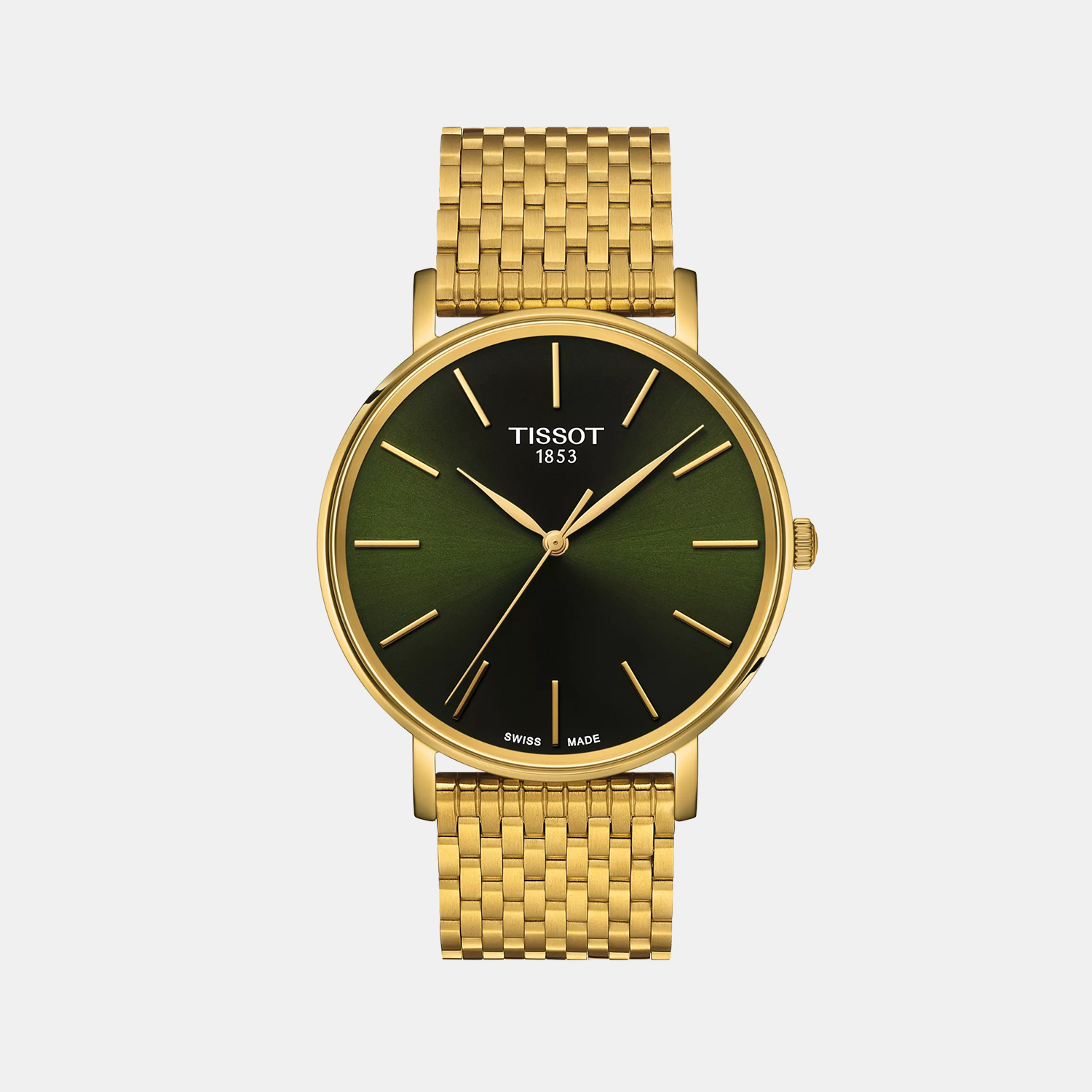 Tissot Round Green Analog watch
