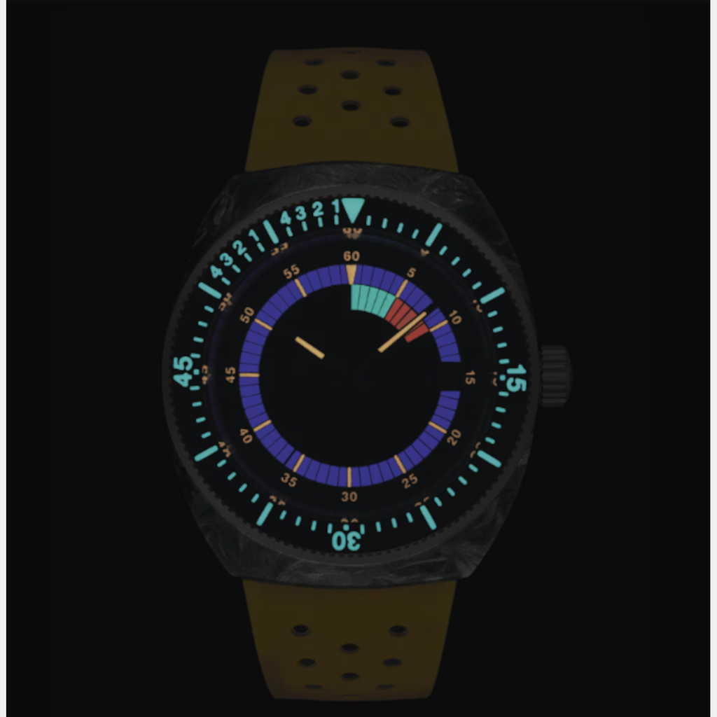 Tissot 41 mm Yellow Automatic watch