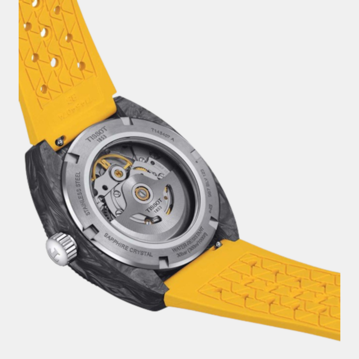 Tissot Rubber Black watch