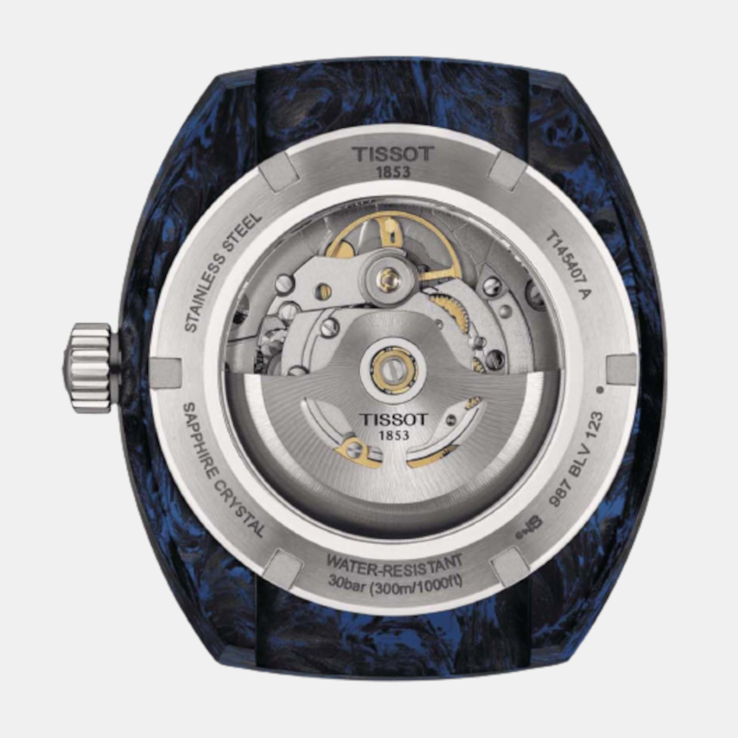 Tissot Men Tonneau Black watch