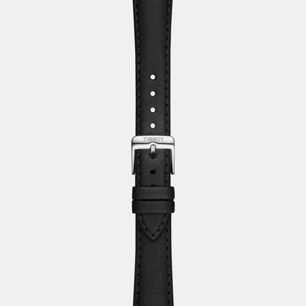 Classic Contemporary Unisex Quartz Grey Dial Analog Leather Watch T1474099651000