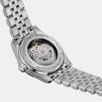 PR 516 Powermatic 80 Unisex Automatic Black Dial Analog Stainless Steel Watch T1494071105100