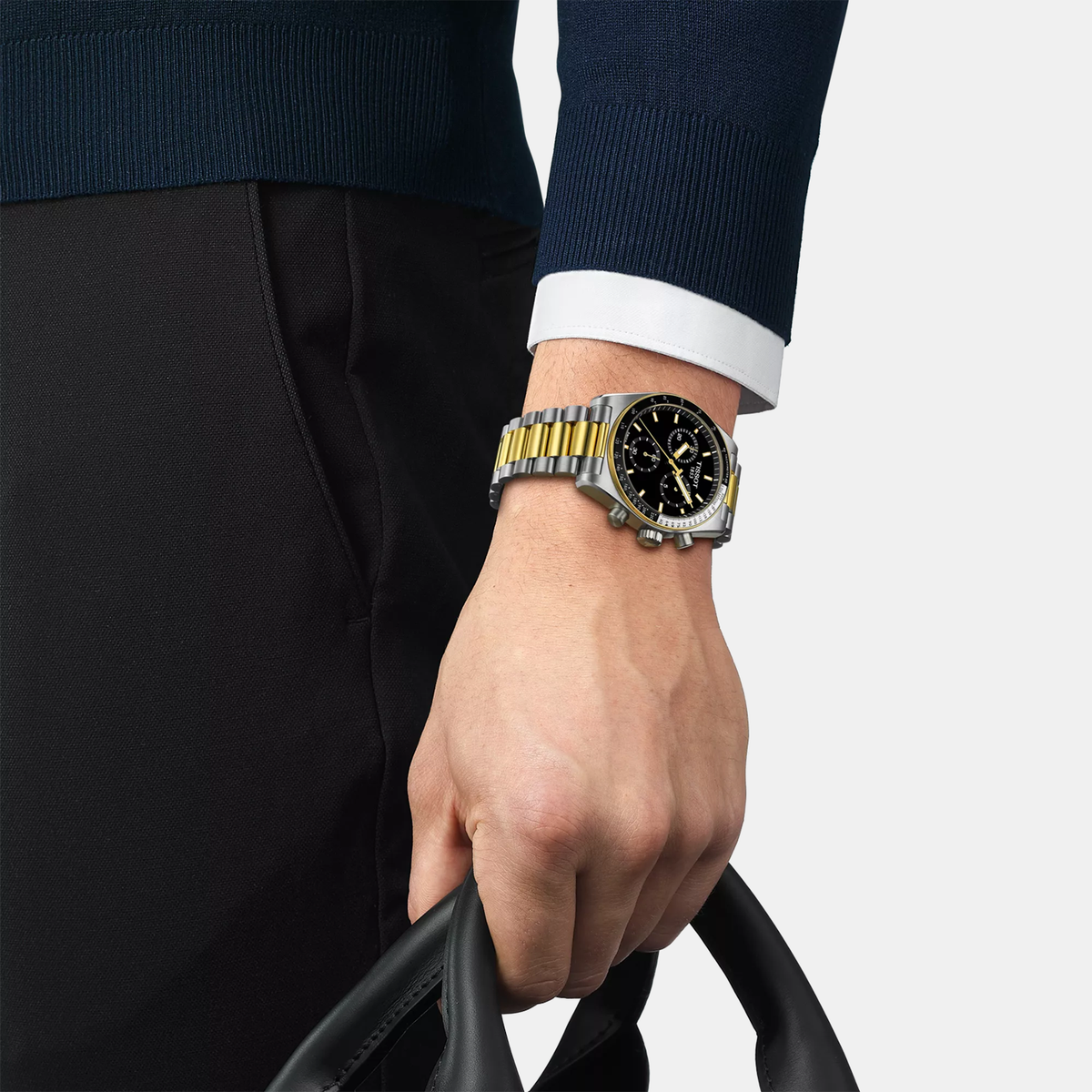 Tissot Stainless Steel Black watch
