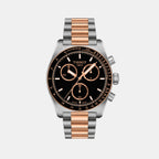 PR 516 Men Quartz Black Dial Chronograph Stainless Steel Watch T1494172205101