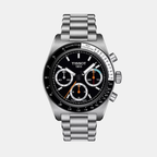 Tissot Round Black Chronograph watch