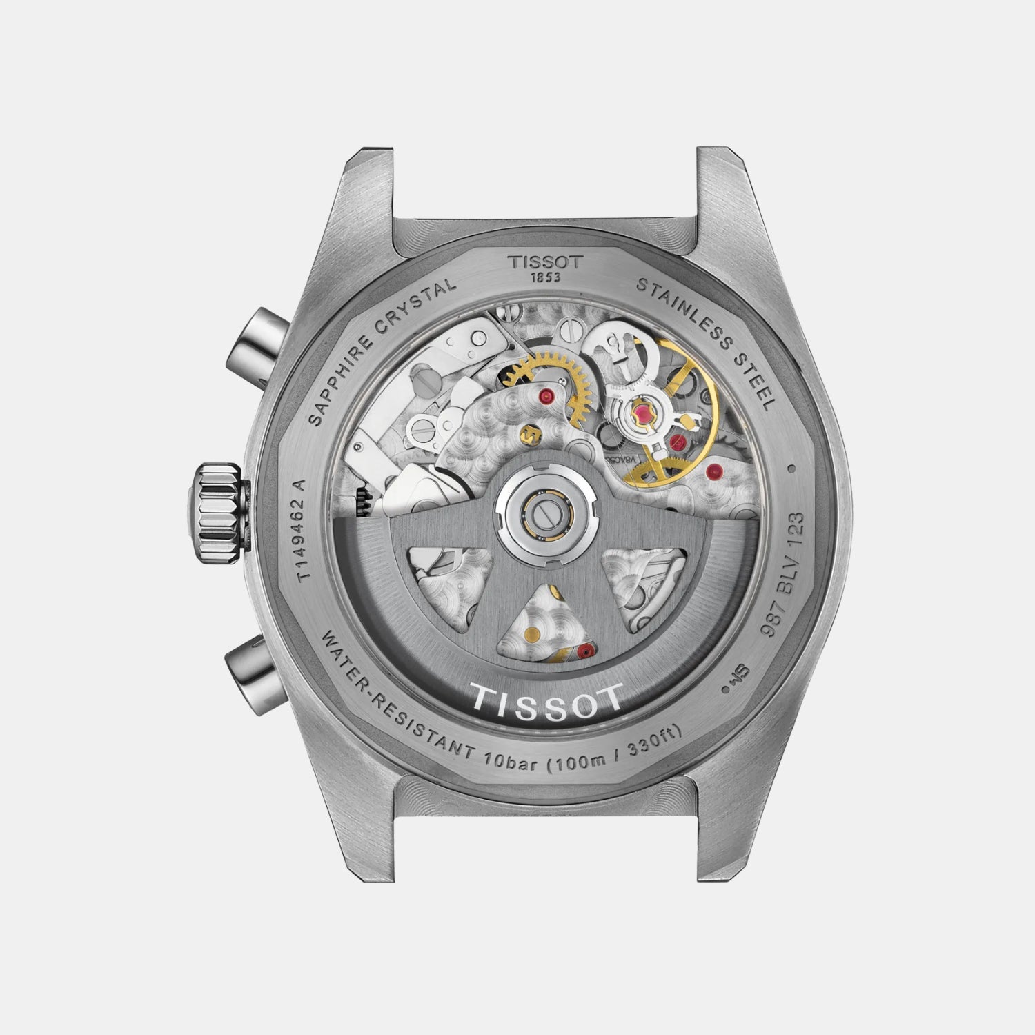 PR 516 Men Automatic White Dial Chronograph Stainless Steel Watch T1494621101100