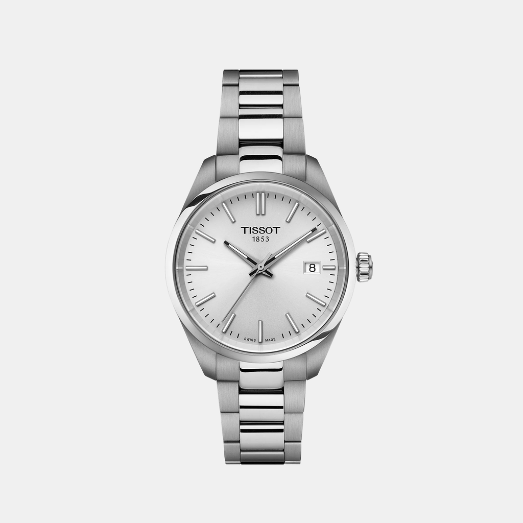 Tissot Round Silver Analog watch