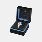 PR 100 Women Quartz Silver Dial Analog Stainless Steel Watch T1502101103101