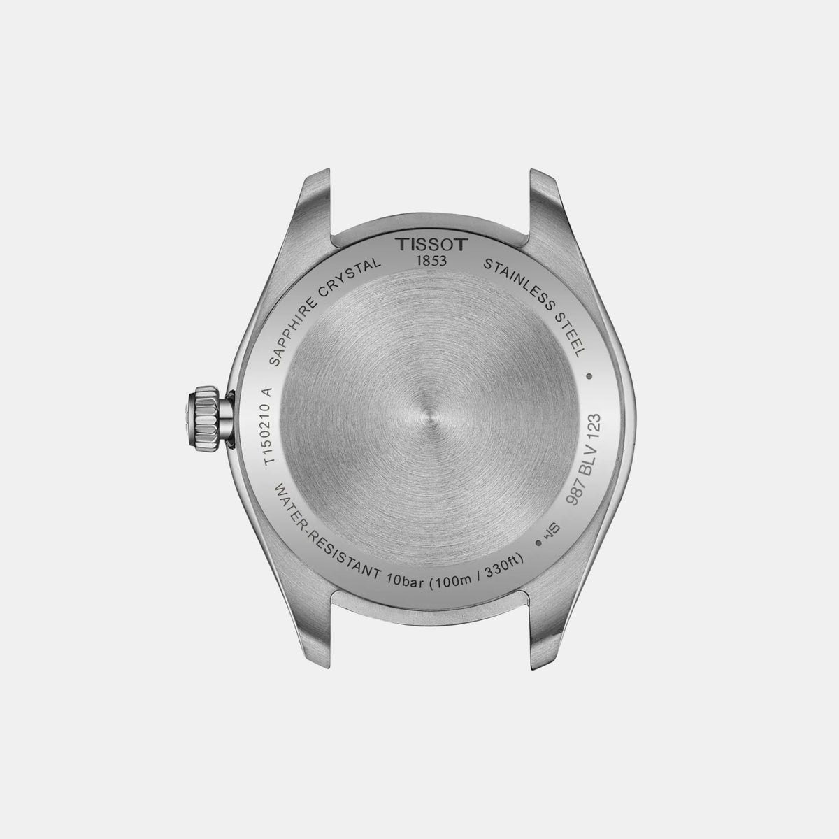 PR 100 Unisex Quartz Green Dial Analog Stainless Steel Watch T1502101109100
