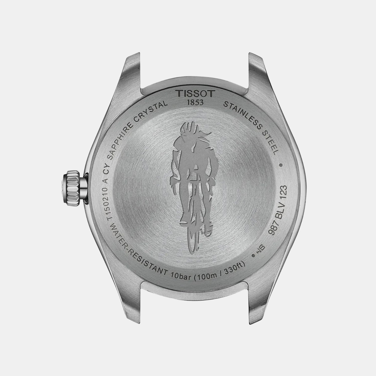 PR 100 Cycling Women Quartz Grey Dial Analog Fabric Watch T1502101703700
