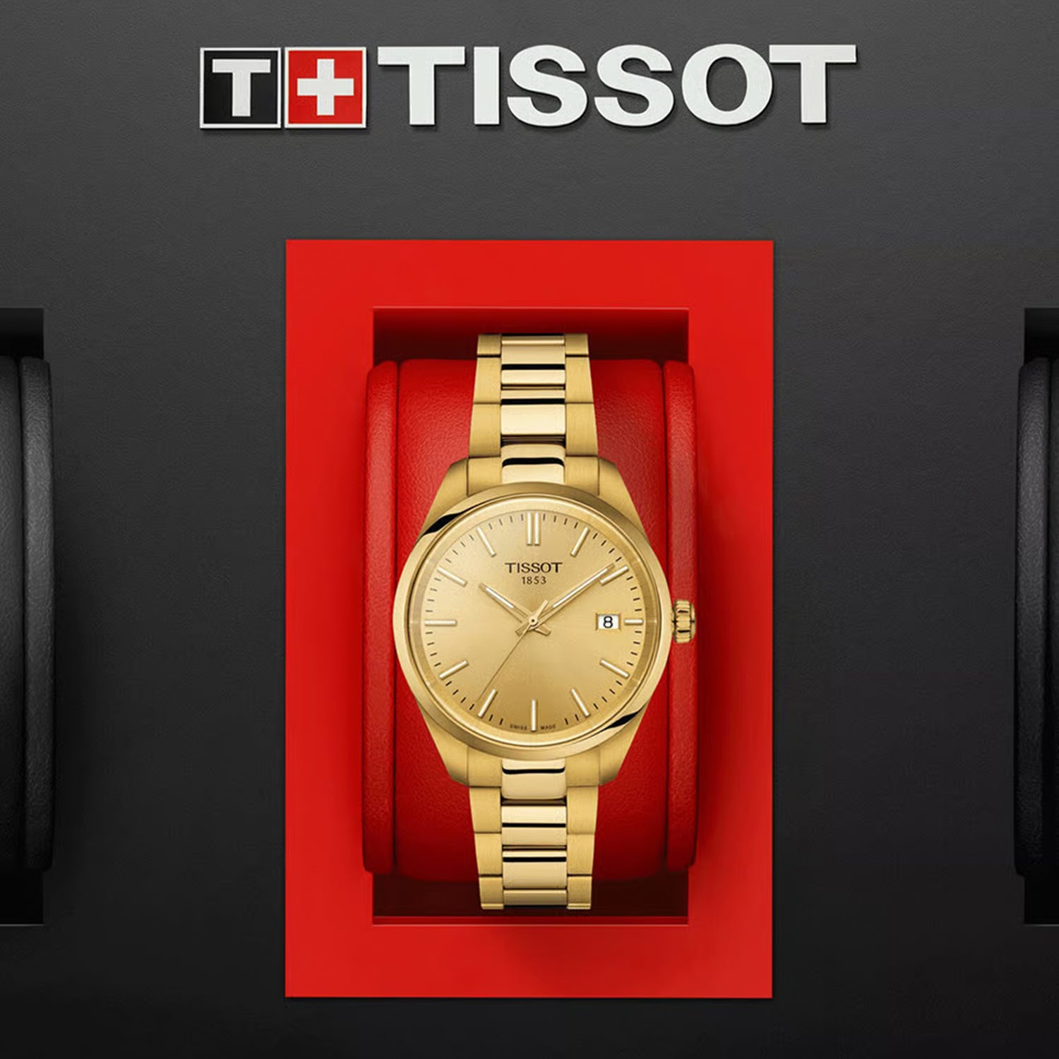 PR 100 Women Quartz Champagne Dial Analog Stainless Steel Watch T1502103302100