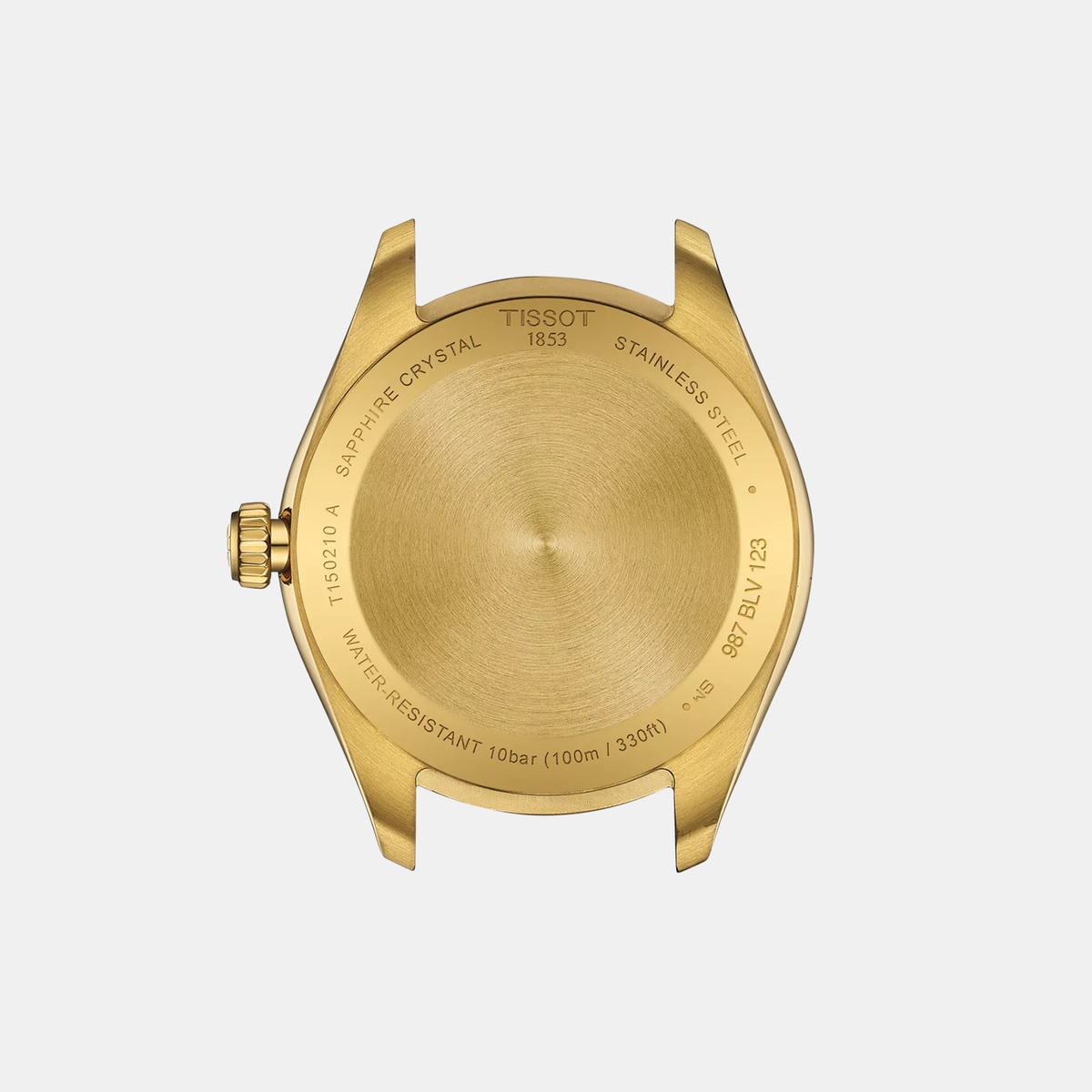 Tissot Men Round Champagne watch