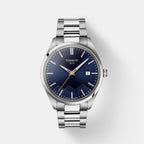 PR 100 Jungfraubahn Men Quartz Blue Dial Analog Stainless Steel Watch T1504101104102